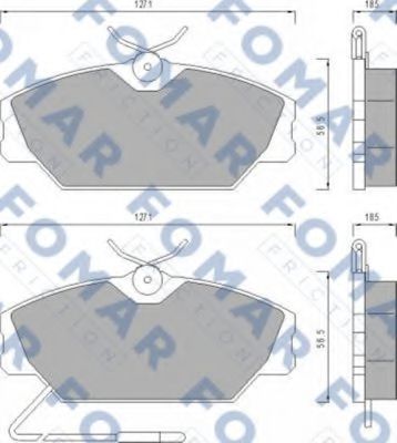 FOMAR Friction FO 447881