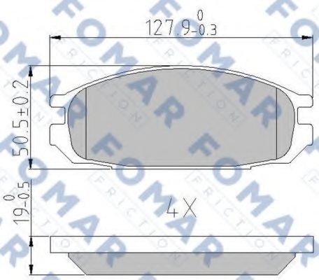 FOMAR Friction FO 487681