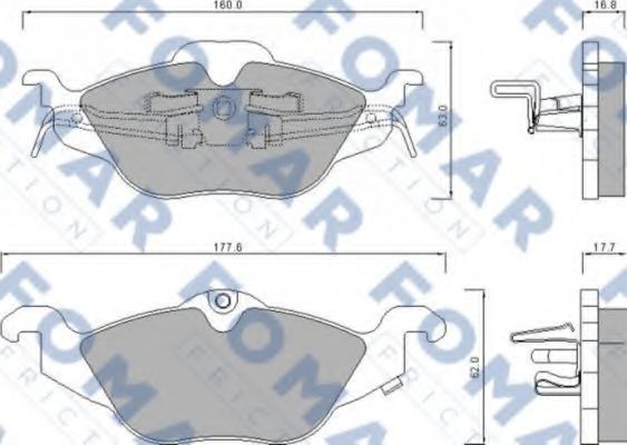 FOMAR Friction FO 666281