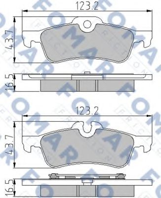 FOMAR Friction FO 800781