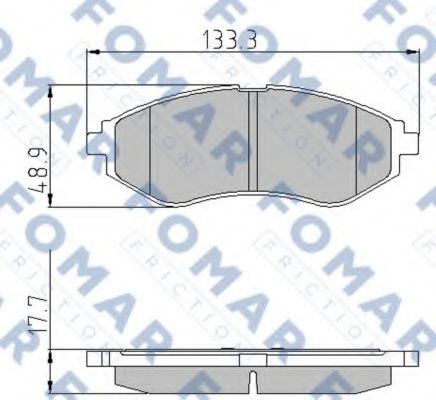 FOMAR Friction FO 923181