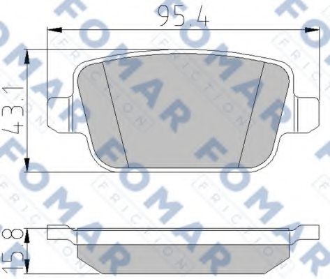 FOMAR Friction FO 930781