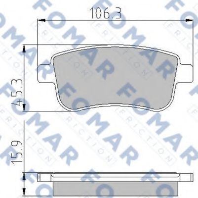 FOMAR Friction FO 931581