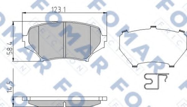 FOMAR Friction FO 948681