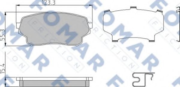 FOMAR Friction FO 957281