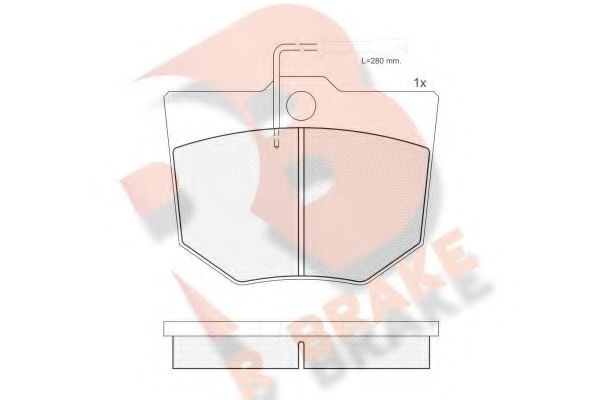 R BRAKE RB0404