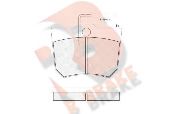 R BRAKE RB0426
