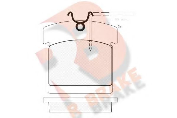 R BRAKE RB0541