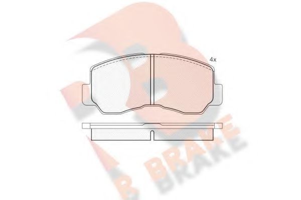 R BRAKE RB0623