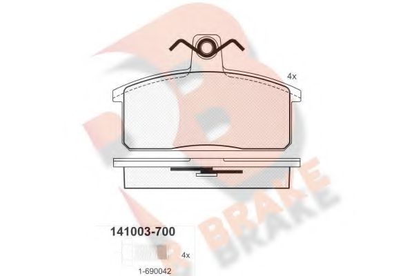 R BRAKE RB1003