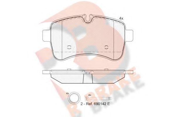 R BRAKE RB1837