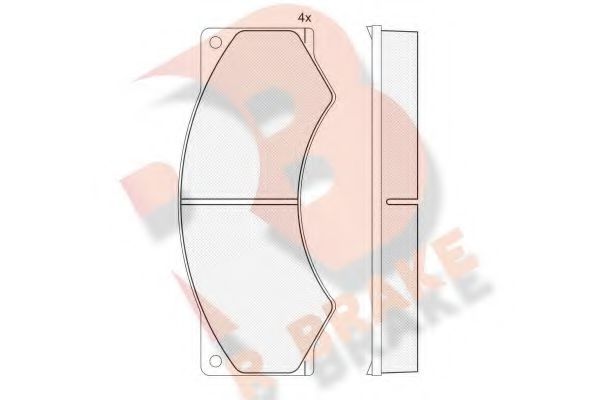 R BRAKE RB0765