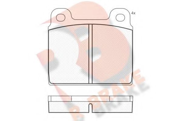 R BRAKE RB0020