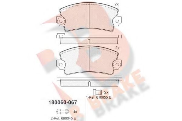 R BRAKE RB0060