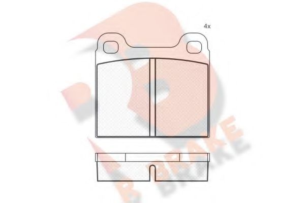 R BRAKE RB0169