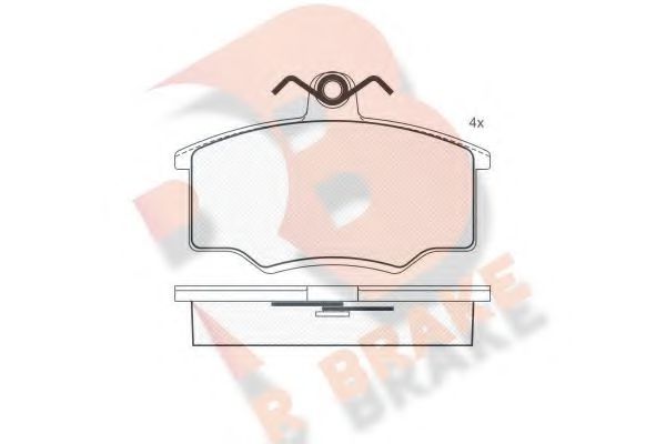 R BRAKE RB0318