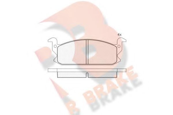 R BRAKE RB0467