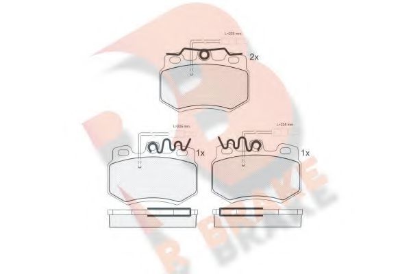 R BRAKE RB0555