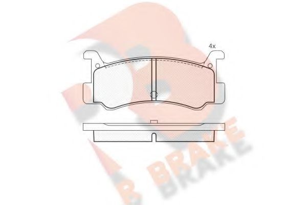 R BRAKE RB0621