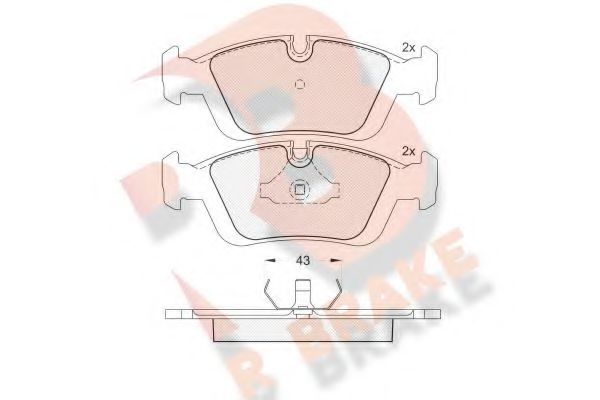 R BRAKE RB0801