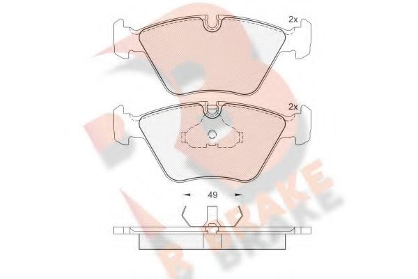 R BRAKE RB0883