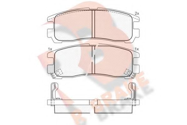 R BRAKE RB0981