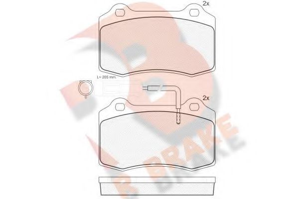 R BRAKE RB1058