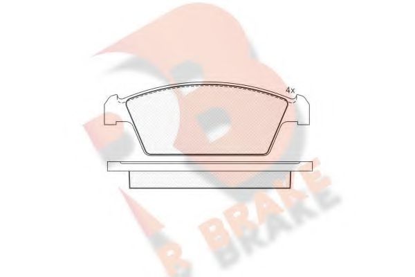 R BRAKE RB1134