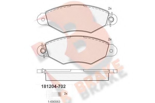 R BRAKE RB1204-702