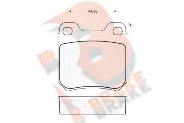 R BRAKE RB1299