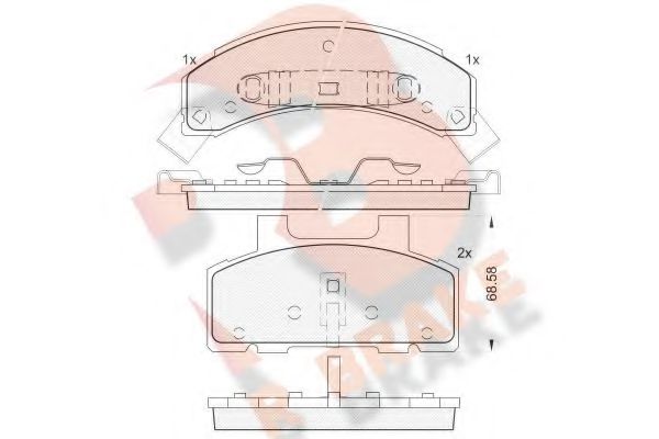 R BRAKE RB1414