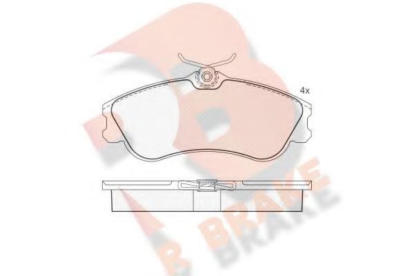 R BRAKE RB1570