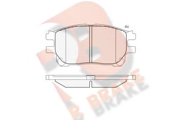 R BRAKE RB1671