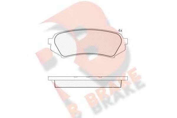 R BRAKE RB1734