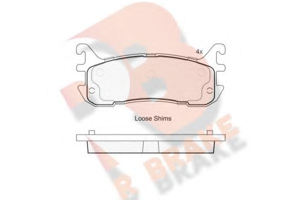 R BRAKE RB1819-204