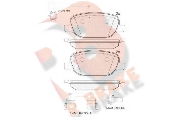 R BRAKE RB1996-203