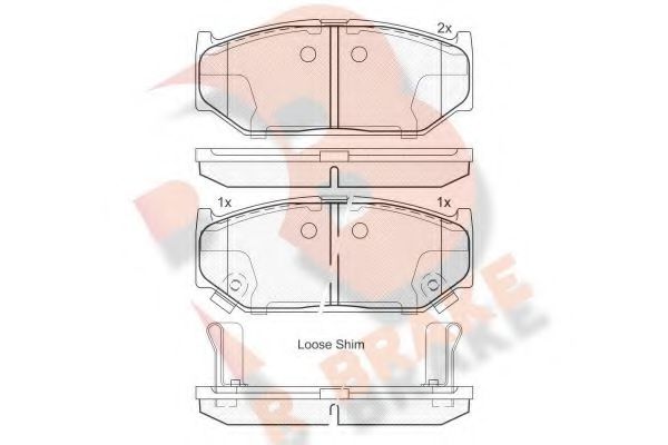 R BRAKE RB2045