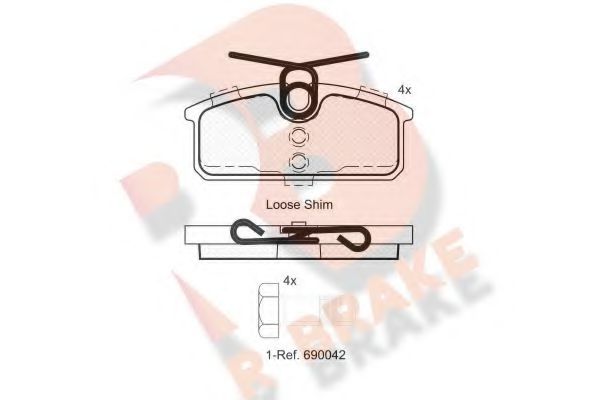 R BRAKE RB2084