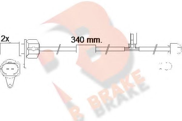R BRAKE 610566RB