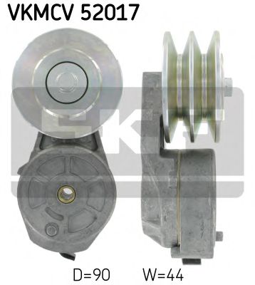 SKF VKMCV 52017