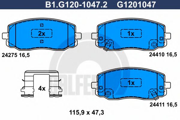 GALFER B1.G120-1047.2