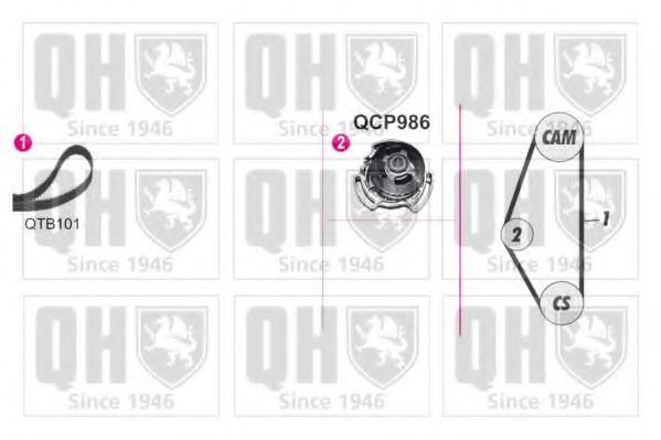 QUINTON HAZELL QBPK9089