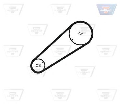 OPTIBELT ZRK 1380