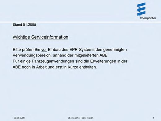 EBERSPÄCHER 99.074.55