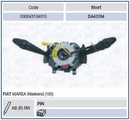 MAGNETI MARELLI 000043104010