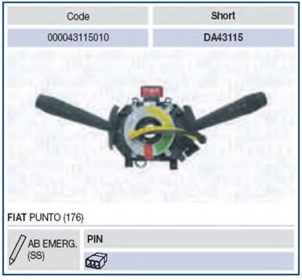 MAGNETI MARELLI 000043115010